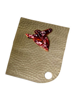 Living With Elan - Chokor Platter (Set of 2, Brass Finish)