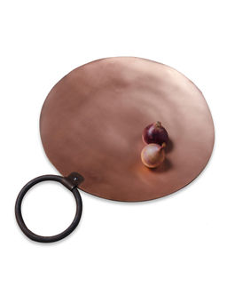 Living With Elan - Raasa Kadai Platter (Copper Finish)