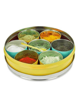 Living With Elan - Spice Box - Yellow