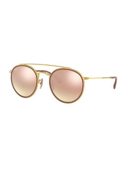 Ray-Ban - 0RB3647N Pink Icons Round Sunglasses - 52 mm