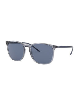 Ray-Ban - 0RB4387 Blue Square Sunglasses - 56mm