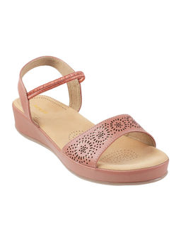 Mochi - Pink Patterned Sandals
