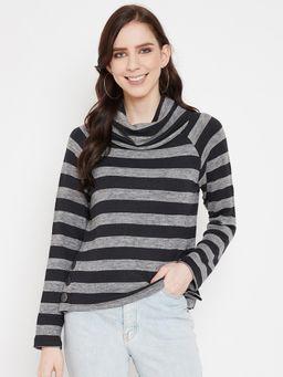 Madame - Black Full Sleeve Top