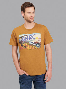 Beverly Hills Polo Club - Miles Of Shore To Explore Melange T-shirts