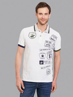 Beverly Hills Polo Club - Interstate 101 Printed Polo T-shirt