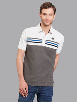 Beverly Hills Polo Club - Easy Pass Cut And Sew Polo T-shirt