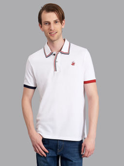 Beverly Hills Polo Club - 3-stripes Your Out Stetch Polo T-shirt