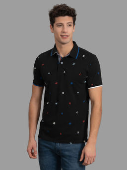 Beverly Hills Polo Club - Logo Toss All Over Print Polo T-shirts