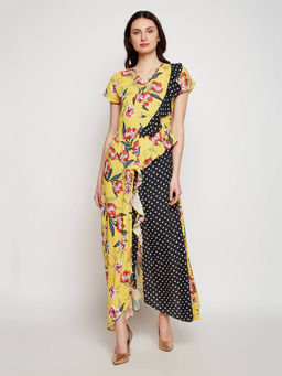 Madame - Yellow Floral Dress
