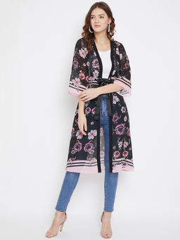 Madame - Black Color Women Shrug