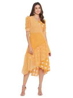 Madame - Mustard Color Women Dress