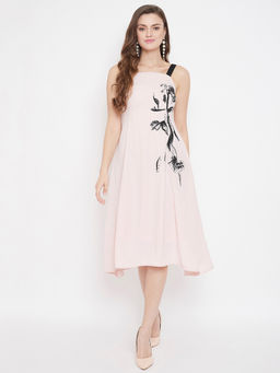 Madame - Beige Color Women Dress