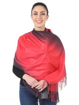 MUFFLY - Women's Silky Reversible Printed Cashmere Stole Multi - Color