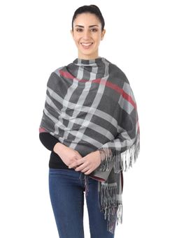 MUFFLY - Women's Silky Reversible Printed Cashmere Multi-Color
