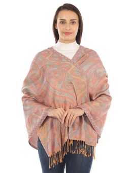 MUFFLY - Super Fine Soft Women's Modal Reversible Pashmina Stole With Hanger Multi-Color (Set of 2)