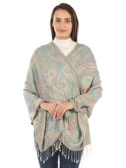 MUFFLY - Super Fine Soft Women's Modal Reversible Pashmina Stole With Hanger Multi-Color (Set of 2)