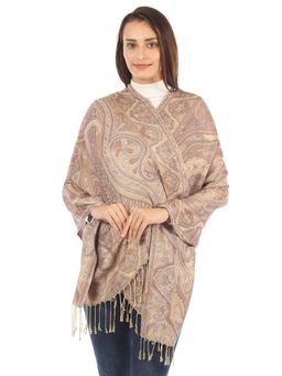 MUFFLY - Super Fine Soft Women's Modal Reversible Pashmina Stole With Hanger Multi-Color (Set of 2)