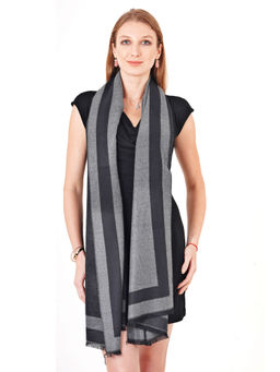 MUFFLY - Women's Silky Reversible Printed Cashmere -Color