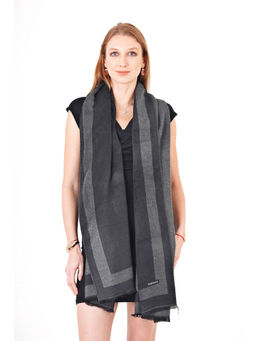 MUFFLY - Women's Silky Reversible Printed Cashmere Stole -Multi- Color