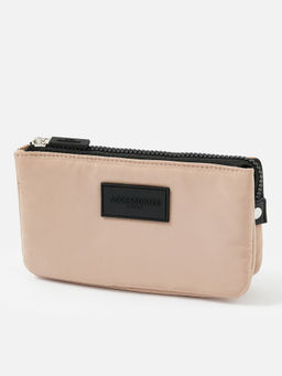 Accessorize London - Women's Pink Small Nylon Pouch