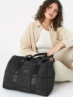 Accessorize London - Women's Black Becki Gym Bag