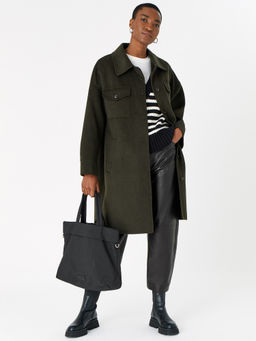 Accessorize London - Women's Black Sadie Shopper Handbag