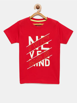 mackly - T-Shirt Printed Red