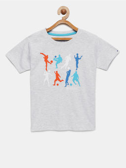 mackly - T-Shirt Printed Grey