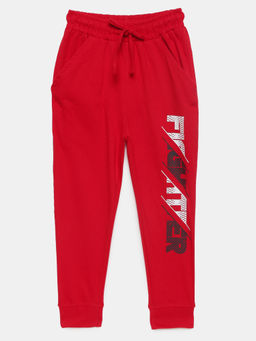 mackly - Pant Printed Red