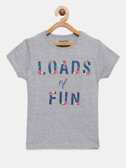 mackly - T-Shirt Printed Grey
