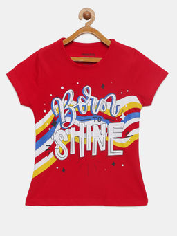 mackly - T-Shirt Printed Red