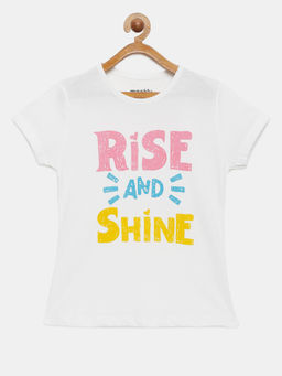 mackly - T-Shirt Printed White