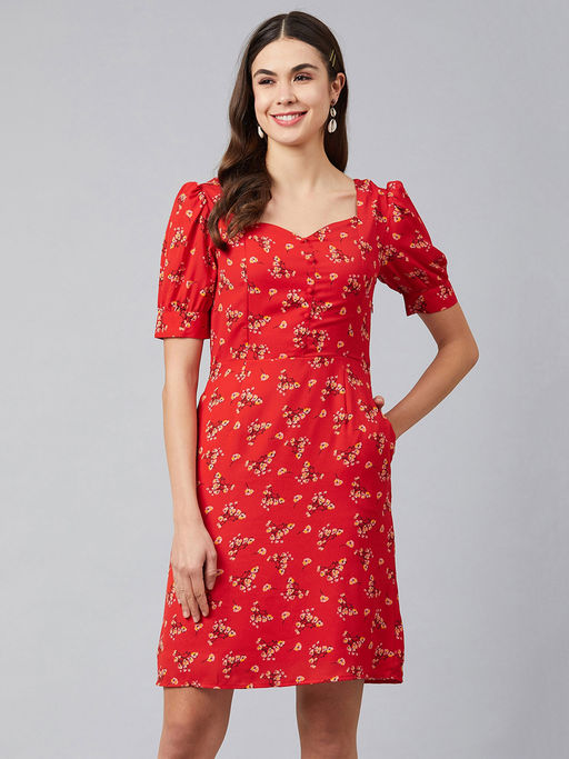 Buy Red Colour Dresses for Women Online with Stylish & Vibrant Designs