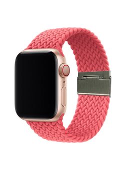 Macmerise - Apple Watch Band Blush Pink Braided Nylon Apple Watch Band (3.8 cm-4.0 cm)