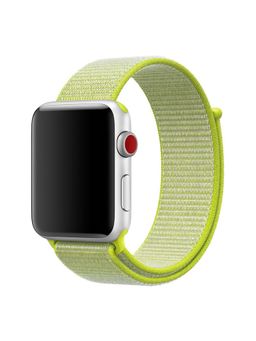Macmerise - Apple Watch Band Lucky Lime Woven Nylon Apple Watch Band (3.8 cm-4.0 cm)