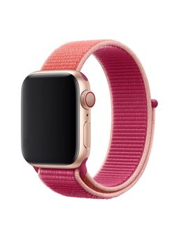 Macmerise - Apple Watch Band Rasberry Parfait Woven Nylon Apple Watch Band (3.8 cm-4.0 cm)
