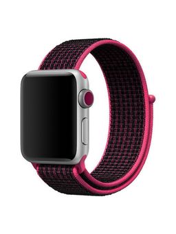 Macmerise - Apple Watch Band Cinnabar Woven Nylon Apple Watch Band (4.2 cm-4.4 cm)