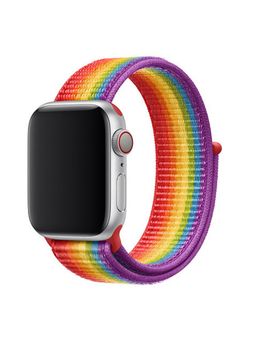 Macmerise - Apple Watch Band Pride Woven Nylon Apple Watch Band (4.2 cm-4.4 cm)