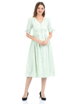 Madame - Women Green Dress