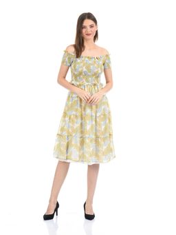 Madame - Women Yellow Dress