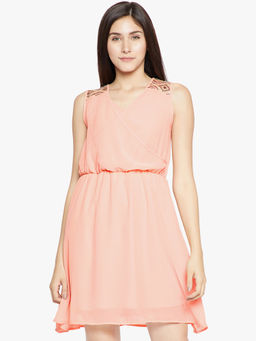 Madame - Women Peach Dress