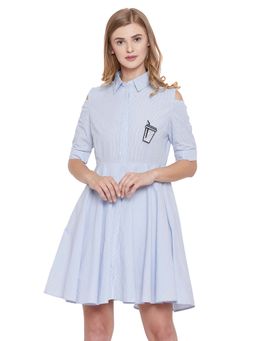 Madame - Women Blue Dress