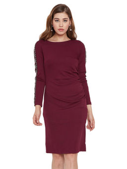 Madame - Women Wine Dress