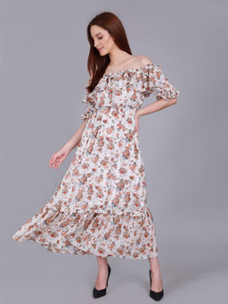 Madame - White Color Dress For Women