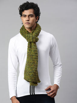 Magic Needles - Green Multi Colored Muffler