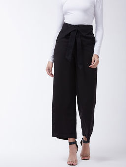 Magre - Black Solid Pant