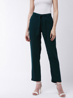 Magre - Green Solid Pant
