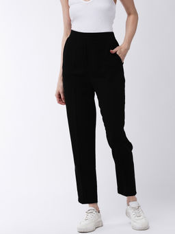 Magre - Black Solid Pant