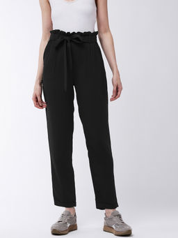Magre - Black Solid Pant