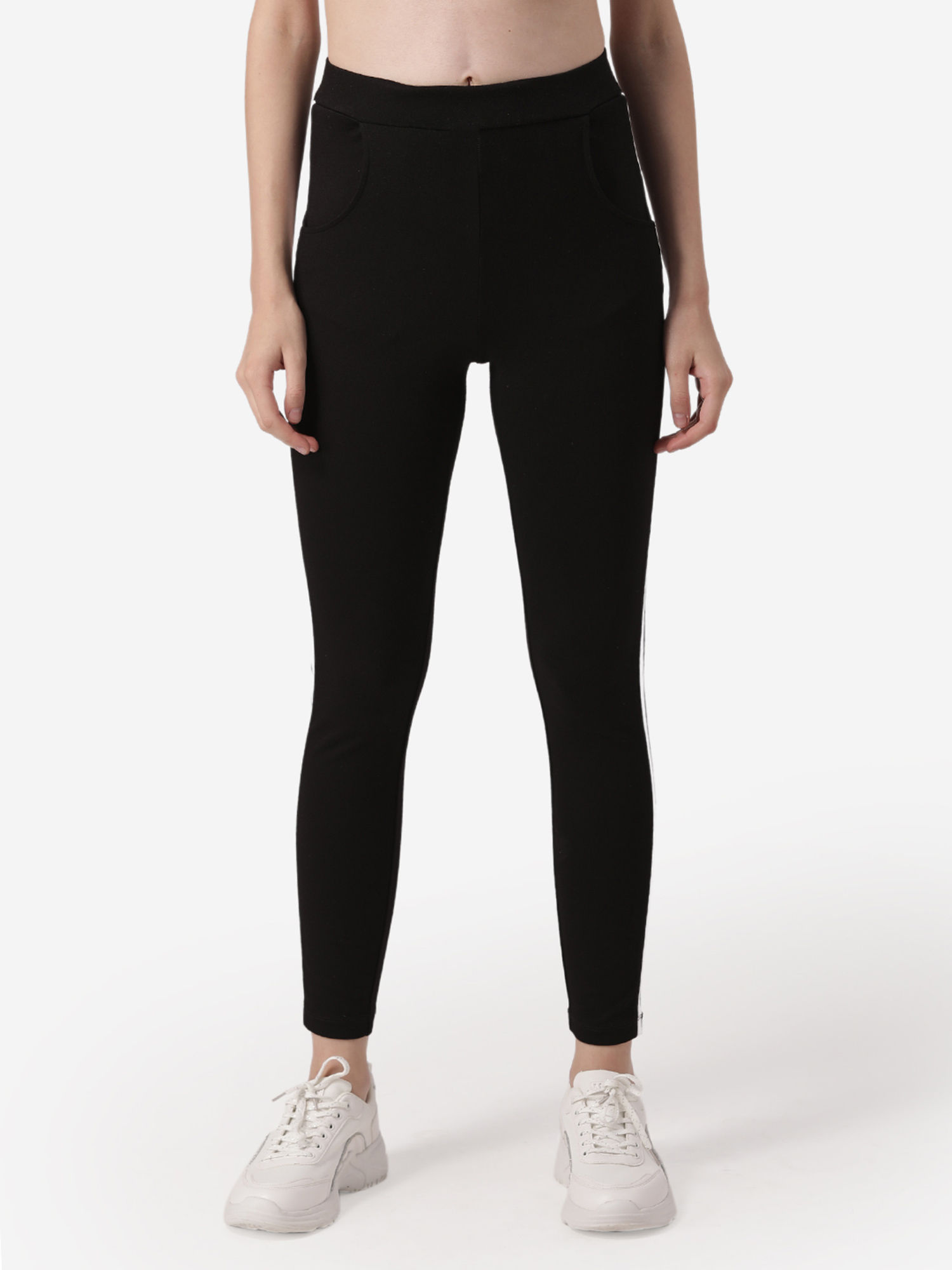 Buy Mode By Red Tape Black Jeggings 